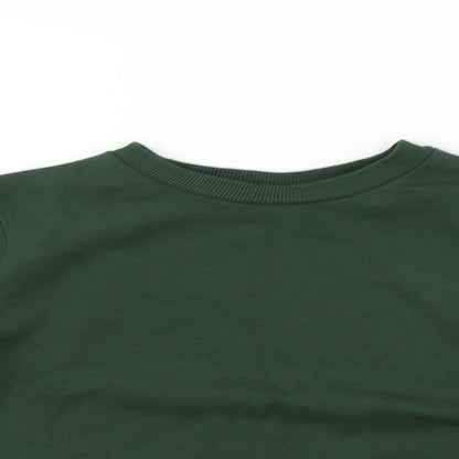 Tu Boys Green   Pullover Jumper Size 6 Years