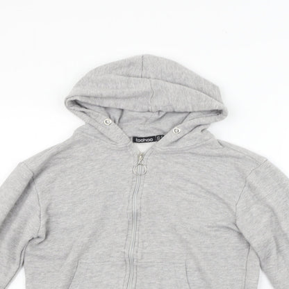 Boohoo Womens Grey   Gilet Jacket Size 6