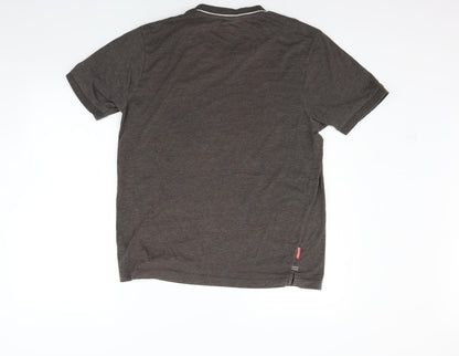 Slazenger Mens Brown    T-Shirt Size M