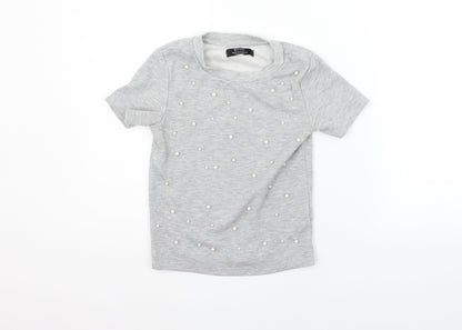 Berkshka Womens Grey   Basic T-Shirt Size XS