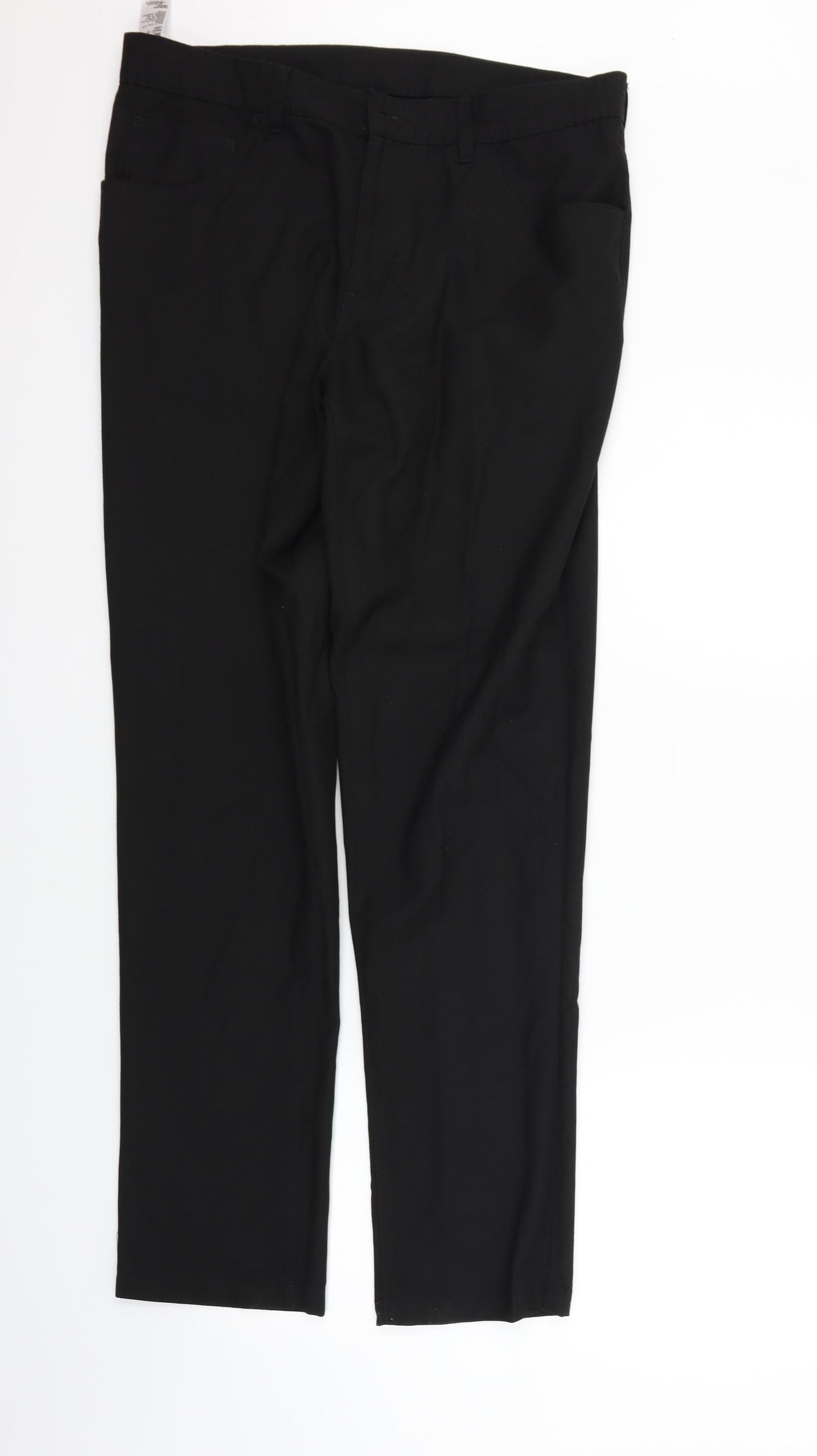 Burton Menswear Womens Black   Trousers  Size 34 in L31 in
