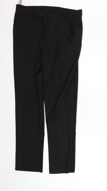 Burton Menswear Womens Black   Trousers  Size 34 in L31 in
