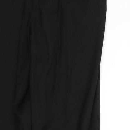 Burton Menswear Womens Black   Trousers  Size 34 in L31 in