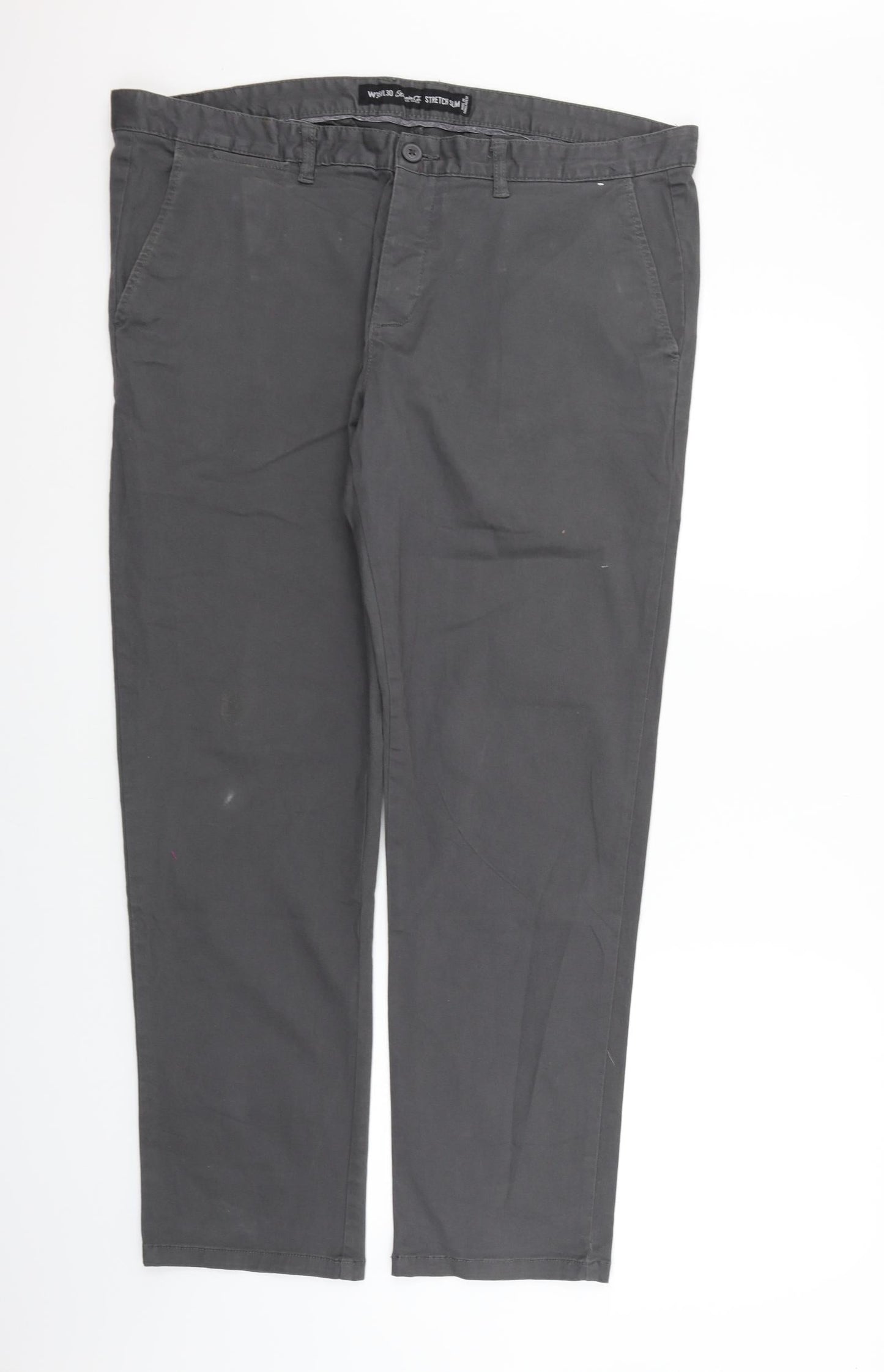 Womens UK Size 38 in deniem & co Regular Fit  Grey Trousers