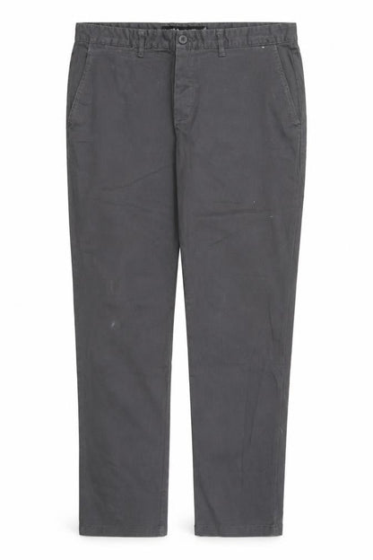 Denim & Co. Womens Grey   Trousers  Size 38 in L30 in
