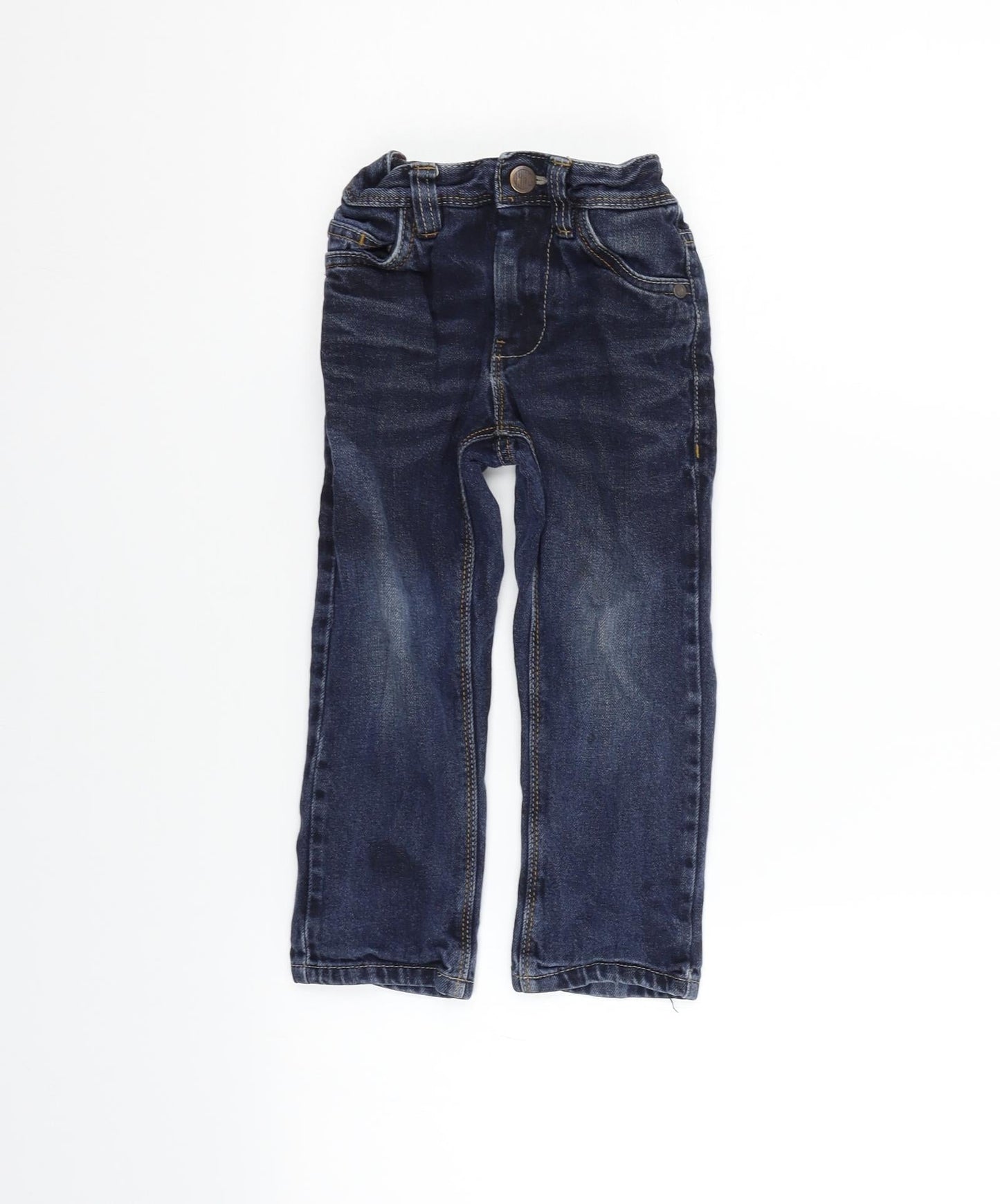 Next  Girls Blue   Straight Jeans Size 3 Years