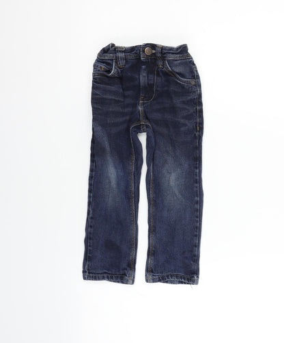 Next  Girls Blue   Straight Jeans Size 3 Years
