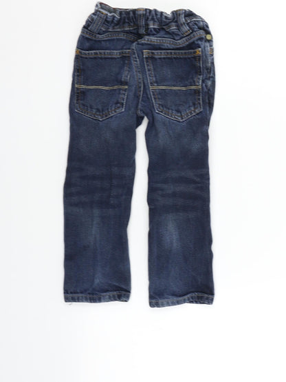 Next  Girls Blue   Straight Jeans Size 3 Years