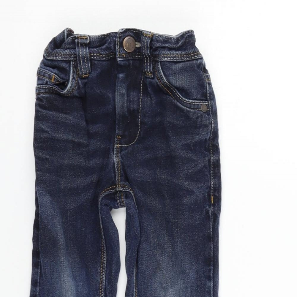 Next  Girls Blue   Straight Jeans Size 3 Years