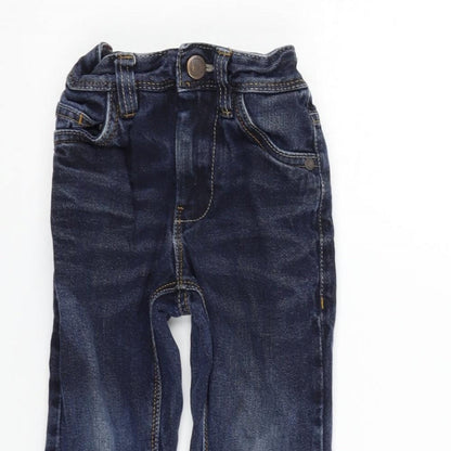 Next  Girls Blue   Straight Jeans Size 3 Years