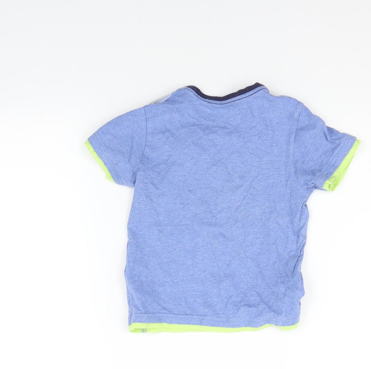Marks and Spencer Girls Blue   Basic Polo Size 3-4 Years