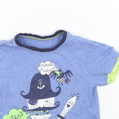 Marks and Spencer Girls Blue   Basic Polo Size 3-4 Years