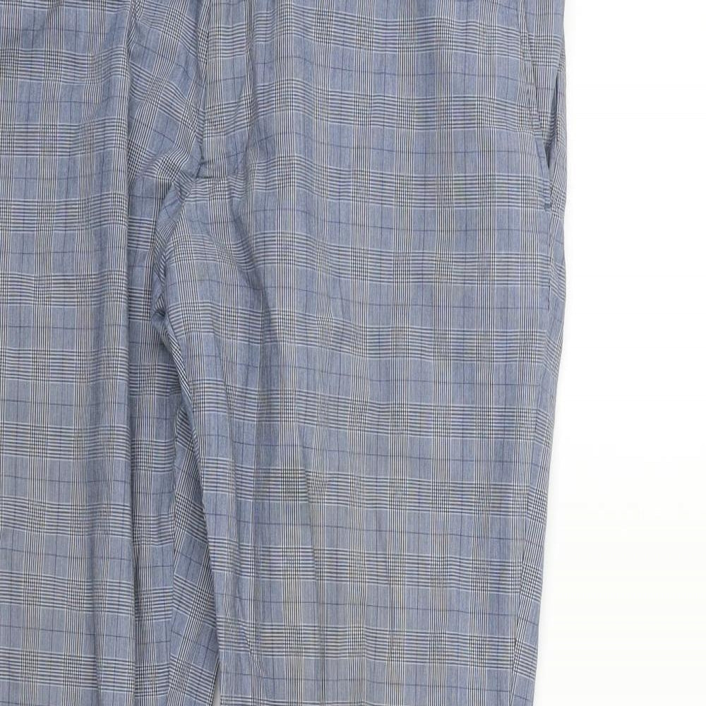Womens UK Size 34 in NEXT Regular Fit  Blue Trousers