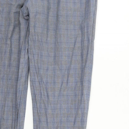Womens UK Size 34 in NEXT Regular Fit  Blue Trousers