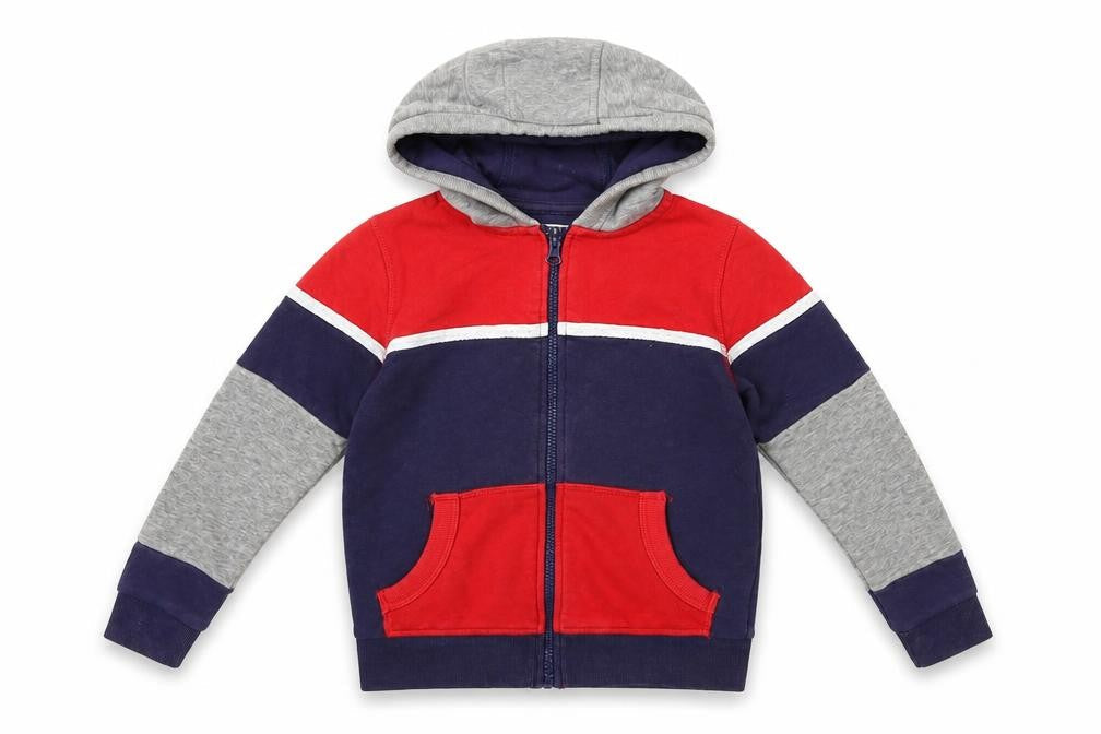 Tu Girls Blue   Full Zip Jumper Size 3-4 Years
