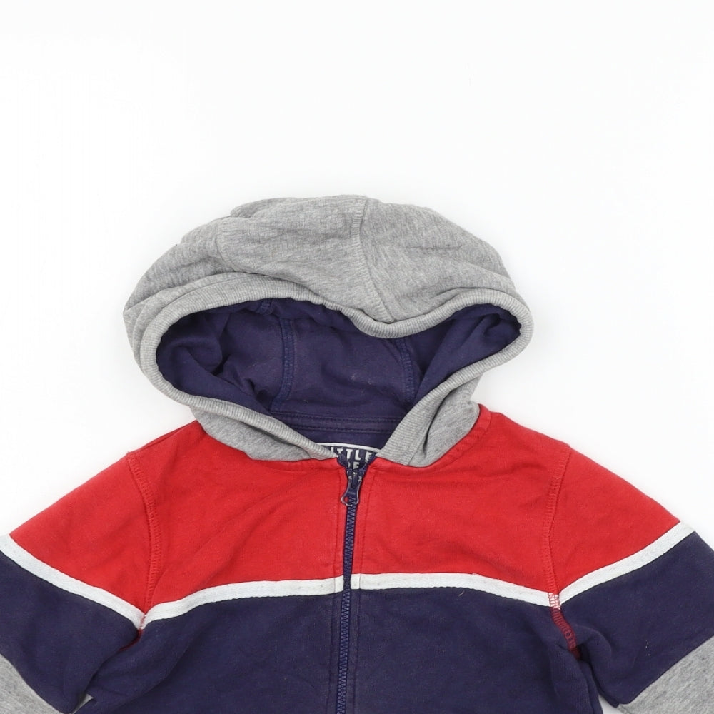 TU Girls Blue   Full Zip Jumper Size 3-4 Years