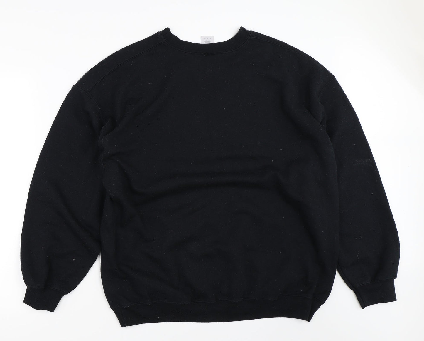 Gildan Womens Black   Pullover Sweatshirt Size XL