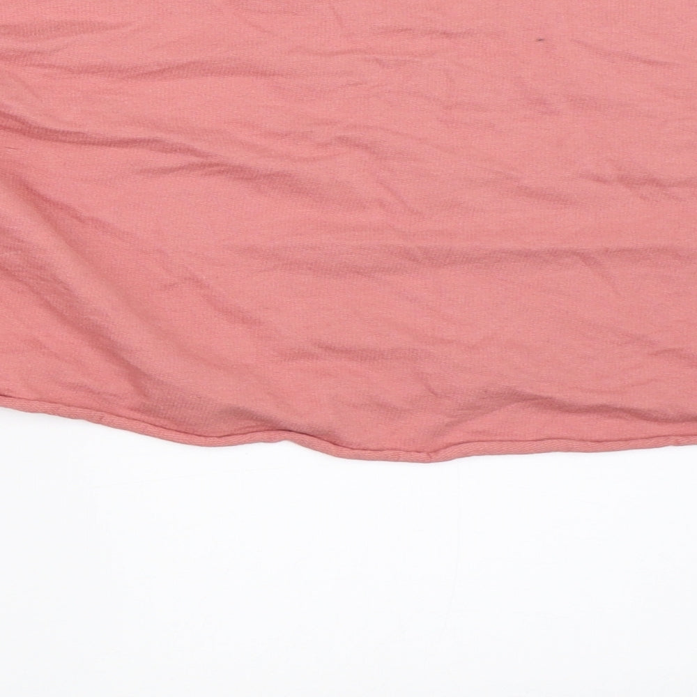 H&M Womens Pink   Pullover Sweatshirt Size S