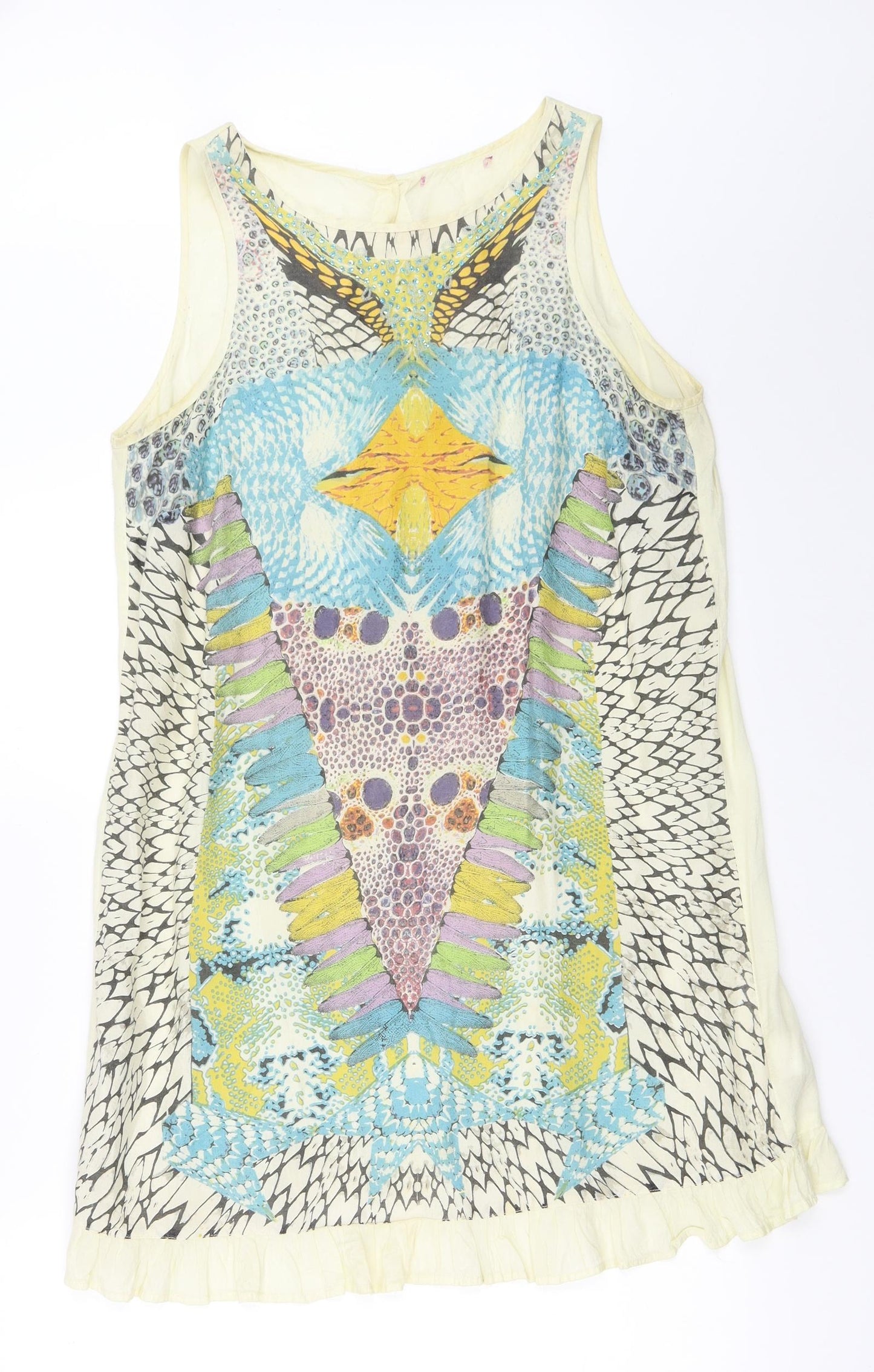 Preworn Womens Beige   Shift  Size 12