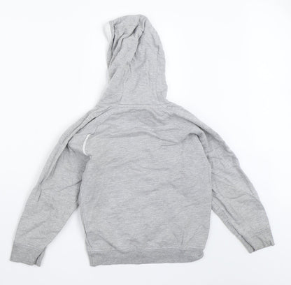 Rebel Boys Grey   Pullover Hoodie Size 6-7 Years
