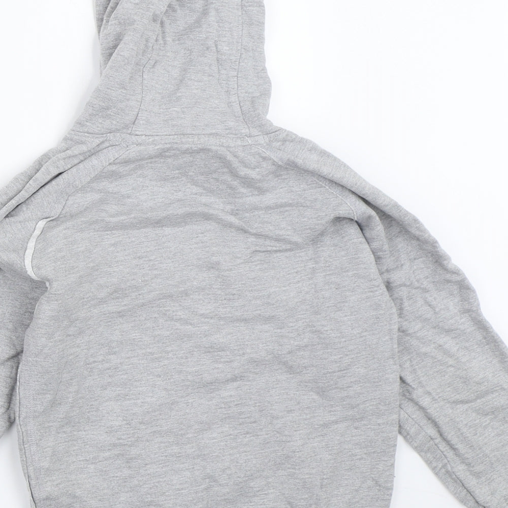 Rebel Boys Grey   Pullover Hoodie Size 6-7 Years