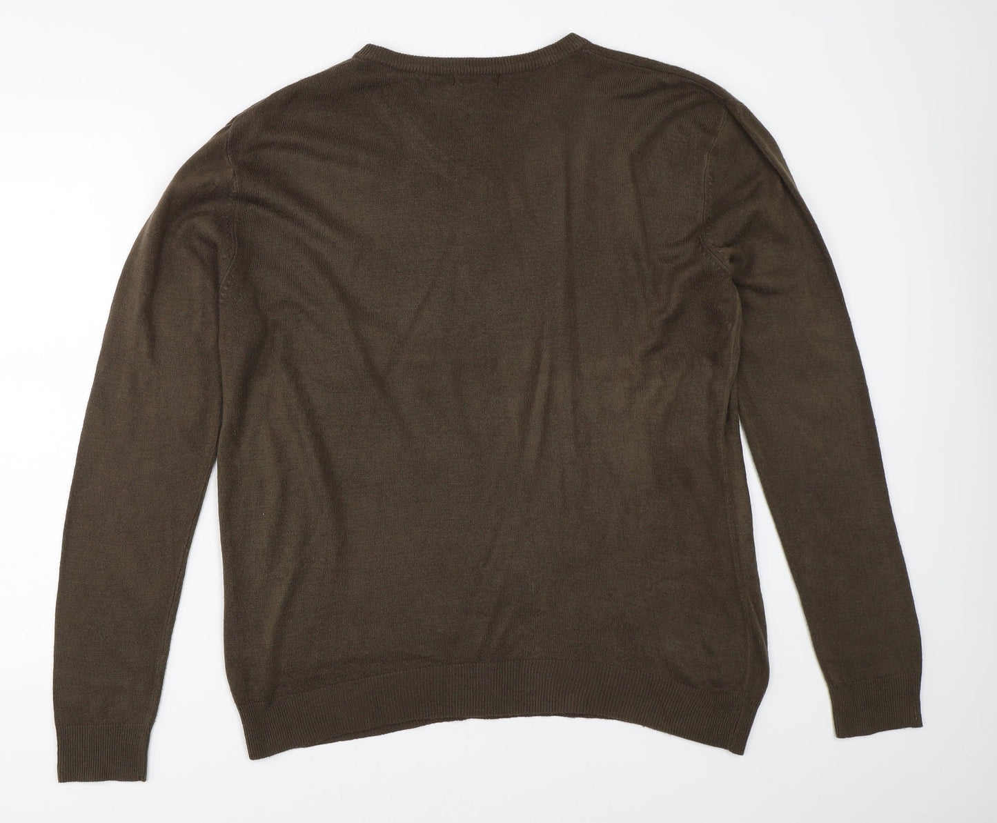 Cedar Wood State Mens Brown   Pullover Jumper Size L