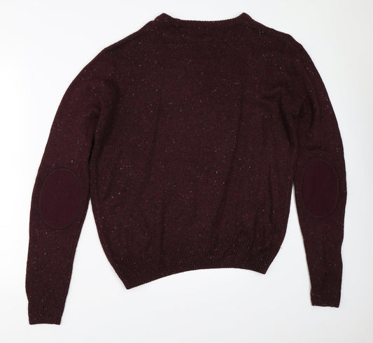 Cedar Wood State Mens Purple   Pullover Jumper Size S