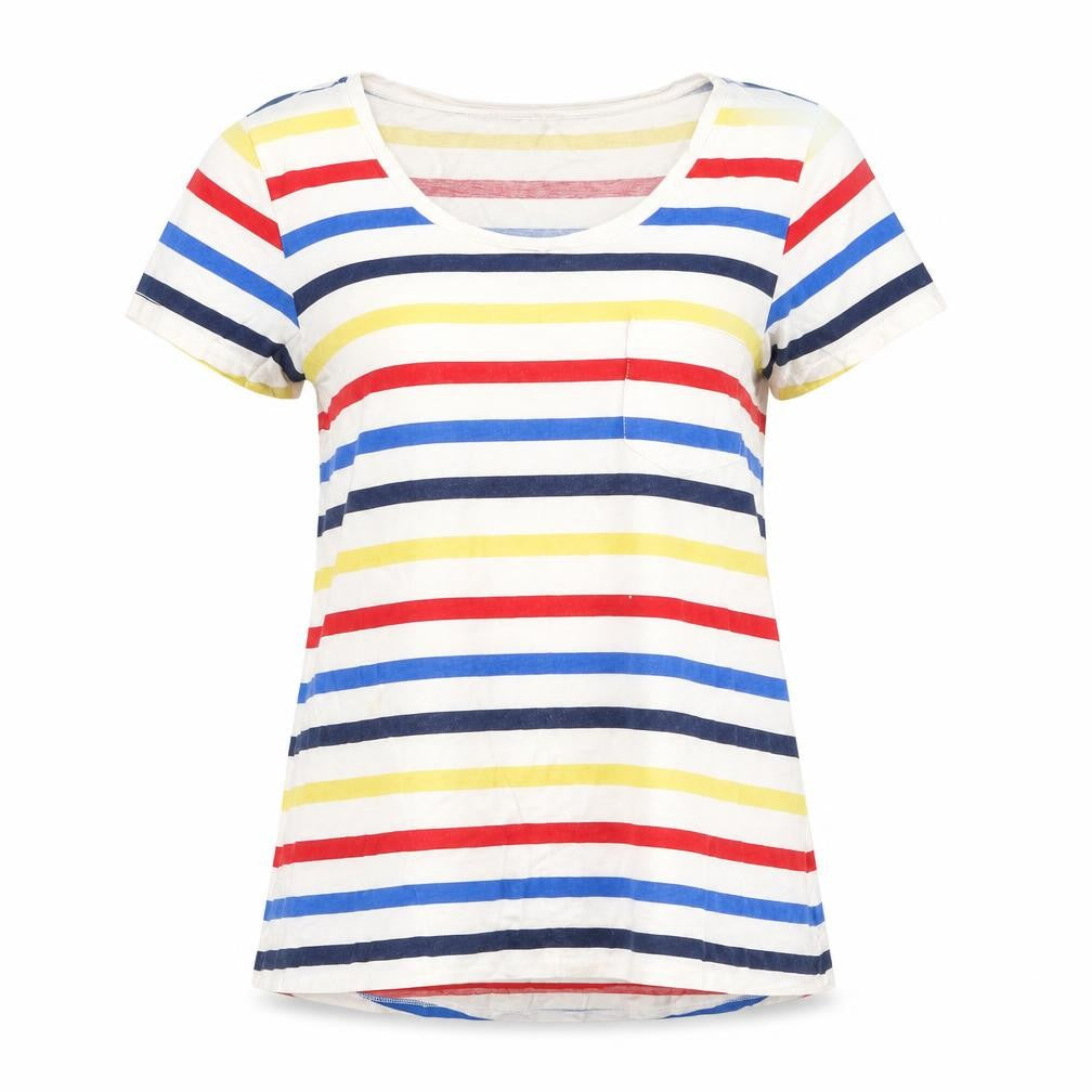 Womens UK Size 6 George White Basic T-Shirt