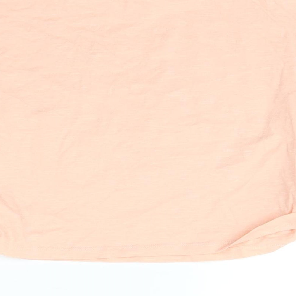 F&F Girls Beige   Basic T-Shirt Size 8-9 Years  - Miami Beach