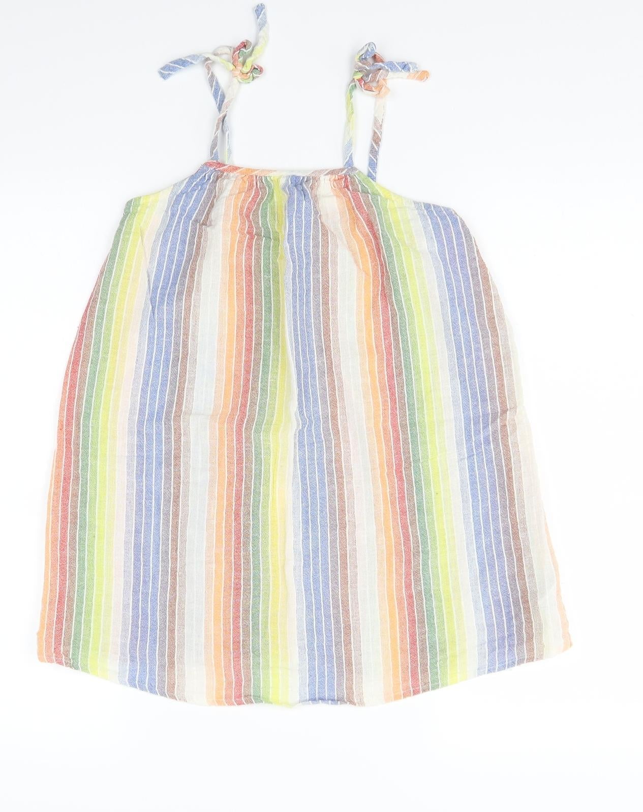 Womens UK Size XS Urban Outfitters Multicoloured Basic Tank