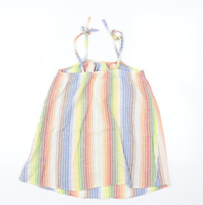 Womens UK Size XS Urban Outfitters Multicoloured Basic Tank