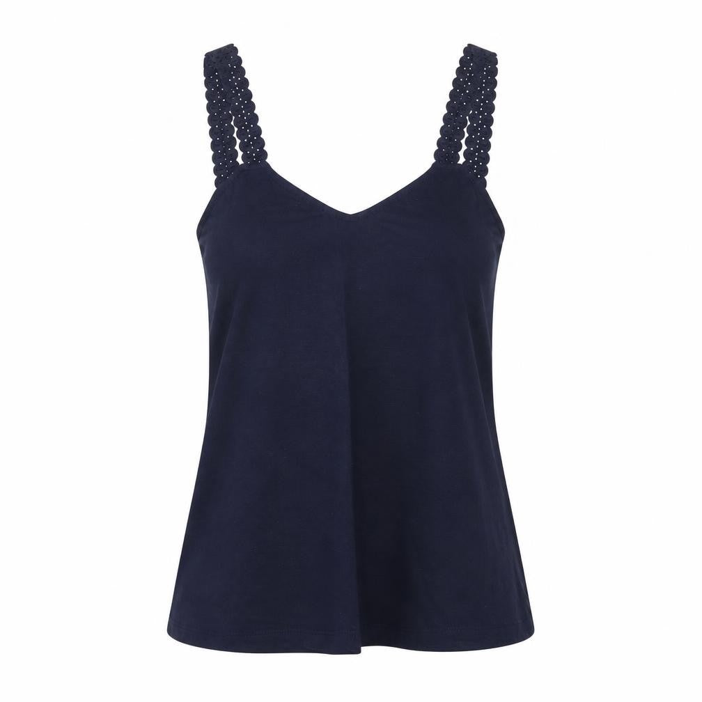 Great Plains Womens Blue   Basic Tank Size S