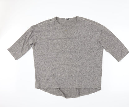 F&F Womens Grey   Pullover Jumper Size 16