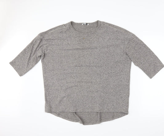 F&F Womens Grey   Pullover Jumper Size 16