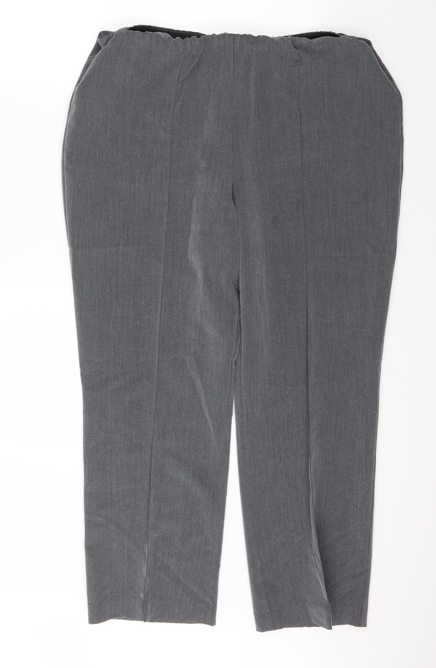 Womens UK Size 16 BM Regular Fit  Grey Trousers