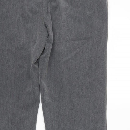 Womens UK Size 16 BM Regular Fit  Grey Trousers