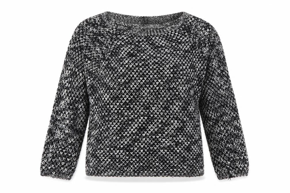 Womens UK Size M Preworn Black Pullover Jumper