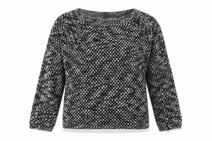 Womens UK Size M Preworn Black Pullover Jumper