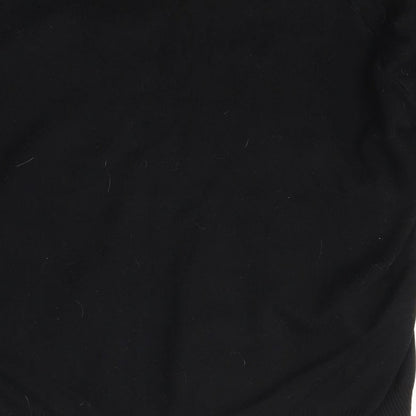 Performance Mens Black  Knit Pullover Jumper Size M