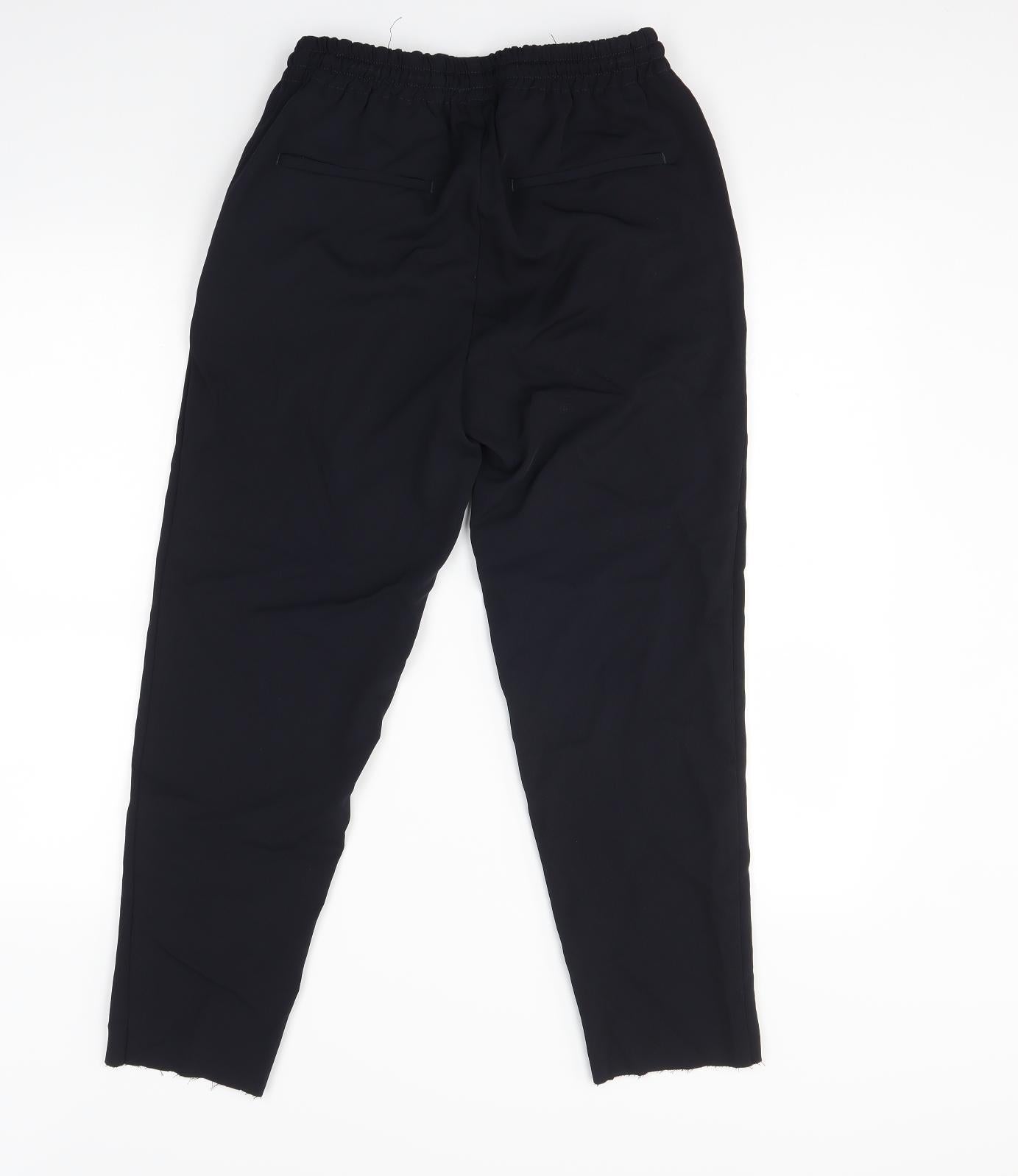 Womens UK Size XS Pull&Bear Regular Fit  Blue Trousers