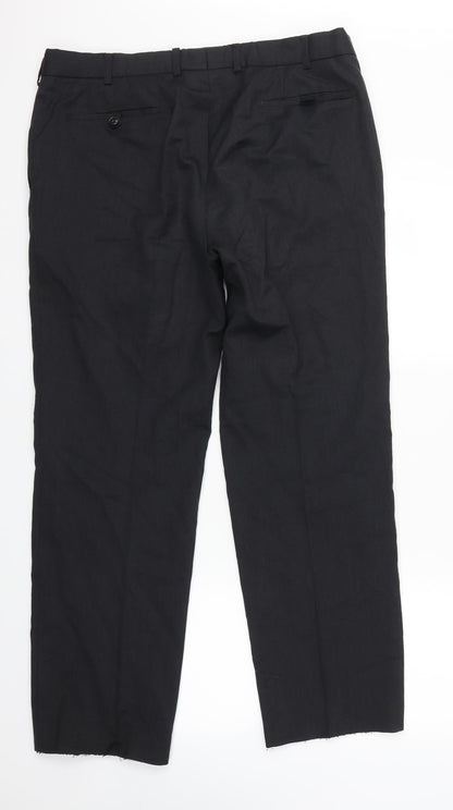 BARUTTI Womens Black   Trousers  Size 36 L29 in