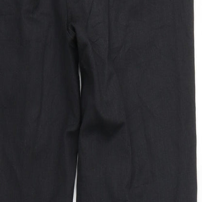 BARUTTI Womens Black   Trousers  Size 36 L29 in
