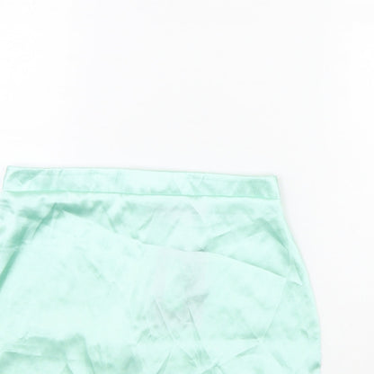 I SAW IT FIRST Womens Green   Mini Skirt Size 10