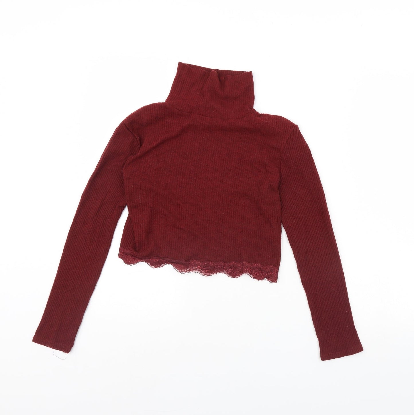 Primark Womens Red   Pullover Jumper Size S