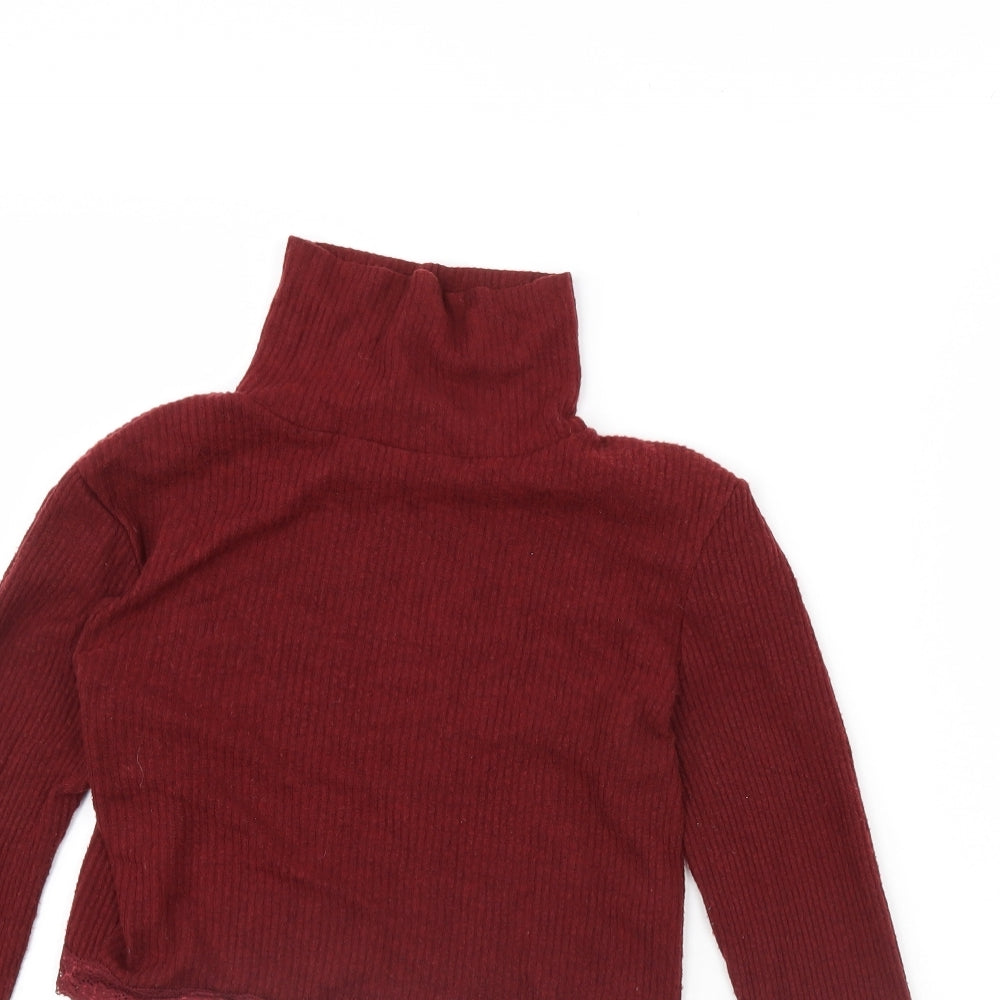 Primark Womens Red   Pullover Jumper Size S