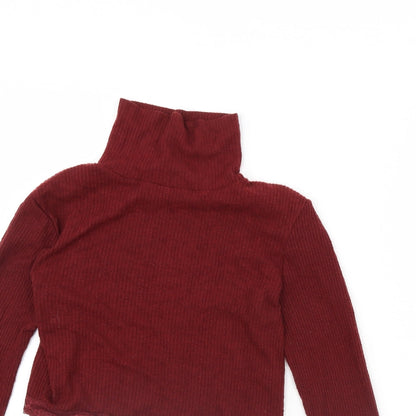 Primark Womens Red   Pullover Jumper Size S