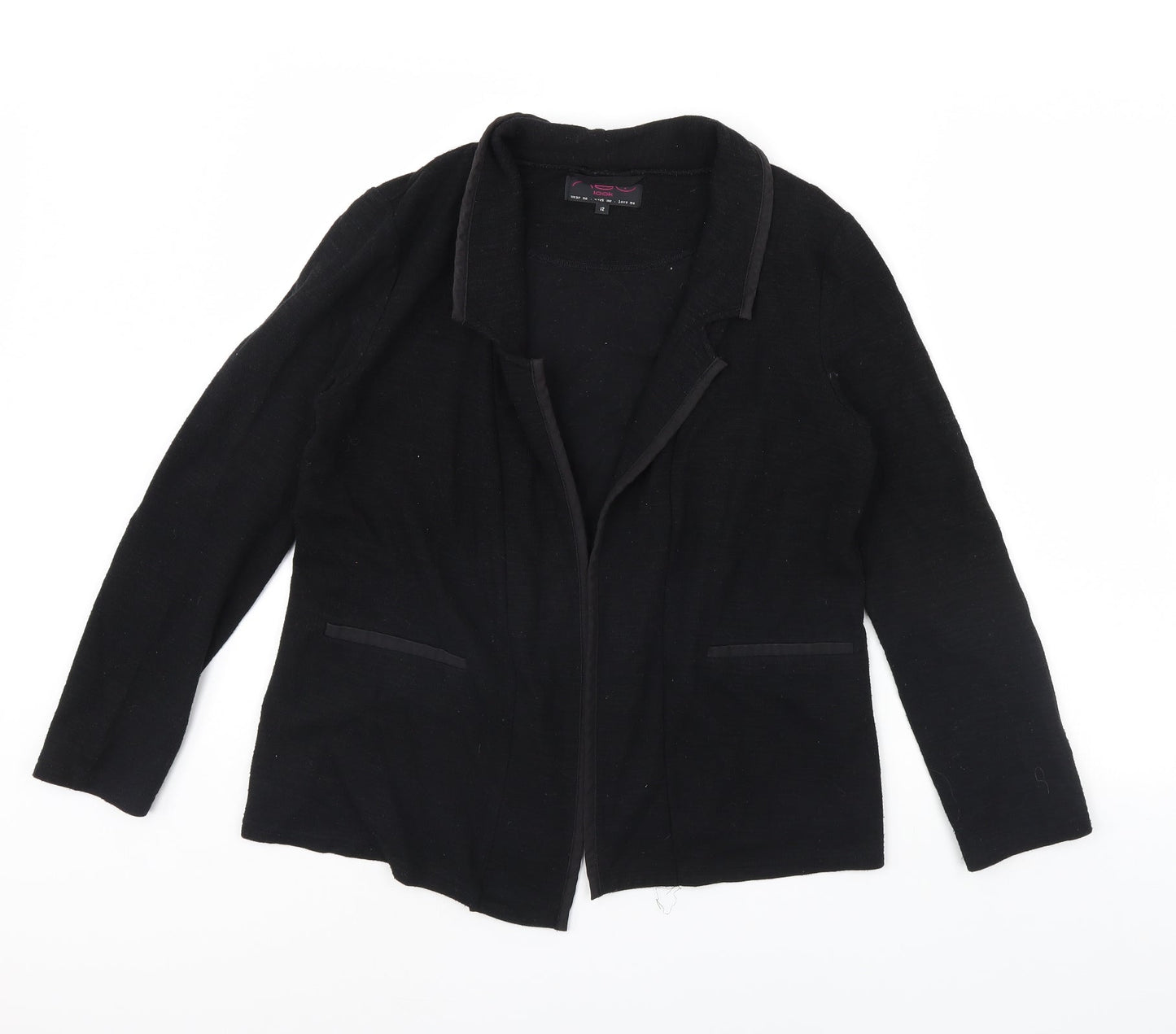 New Look Womens Black   Jacket  Size 12