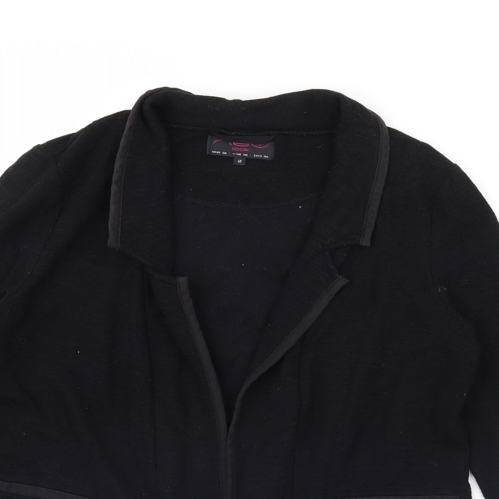New Look Womens Black   Jacket  Size 12