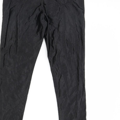 denim club Womens Black   Trousers  Size 14 L29 in
