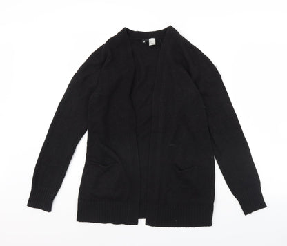 Womens UK Size S H&M Black Cardigan Jumper